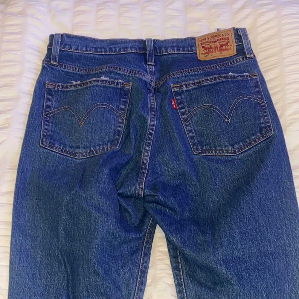 Levi's Men's Deep Blue Straight Jeans